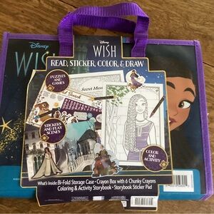 Disney Wish Creative Activity Kit - Purple and Blue